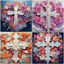 Lade das Bild in den Galerie-Viewer, Cross-Partial Besonders Diamond Painting-30x30cm