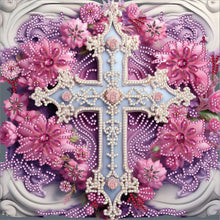 Lade das Bild in den Galerie-Viewer, Cross-Partial Besonders Diamond Painting-30x30cm