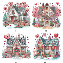 Lade das Bild in den Galerie-Viewer, Liebeshaus-Teilweise Special Diamond Painting-30x30cm