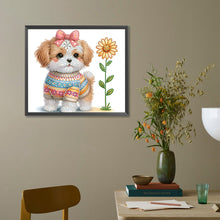 Lade das Bild in den Galerie-Viewer, Hunde-Teil-Special Diamond Painting-35x30cm