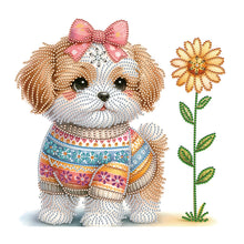 Lade das Bild in den Galerie-Viewer, Hunde-Teil-Special Diamond Painting-35x30cm