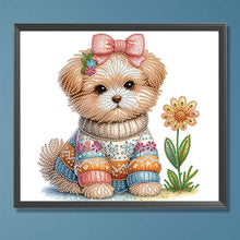 Lade das Bild in den Galerie-Viewer, Hunde-Teil-Special Diamond Painting-35x30cm