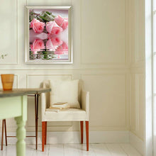 Lade das Bild in den Galerie-Viewer, Rose Rose 5D Diamond Bricolage Peinture Craft Kit Home Decor