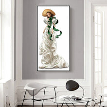 Lade das Bild in den Galerie-Viewer, Kleid Lady - Full Round Diamond Painting