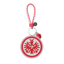 Lade das Bild in den Galerie-Viewer, 1pcs Fußball Eintracht Frankfurt doppelseitig -DIY Bastel Schlüsselanhänger