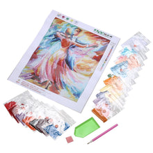 Lade das Bild in den Galerie-Viewer, Tanzen - voller runder Diamant - 30x36cm