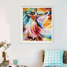 Lade das Bild in den Galerie-Viewer, Tanzen - voller runder Diamant - 30x36cm