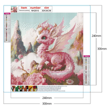 Lade das Bild in den Galerie-Viewer, Fantasietiere -30*40cm