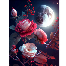 Lade das Bild in den Galerie-Viewer, Mondblume -30*40cm