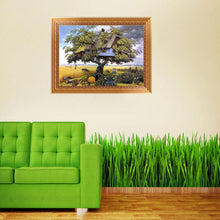 Lade das Bild in den Galerie-Viewer, Baumhaus - teilweise quadratischer Diamant - 40x30cm