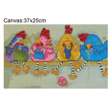 Lade das Bild in den Galerie-Viewer, Huhn - voller runder Diamant -