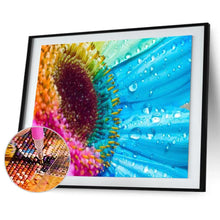 Lade das Bild in den Galerie-Viewer, Sonnenblume - voller runder Diamant -