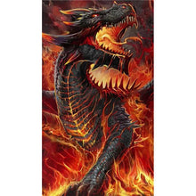Lade das Bild in den Galerie-Viewer, Drachen Diamond Painting -40*70cm