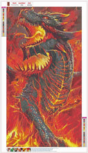 Lade das Bild in den Galerie-Viewer, Drachen Diamond Painting -40*70cm
