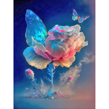 Lade das Bild in den Galerie-Viewer, Rose -  Rund/Quadrat Diamond painting