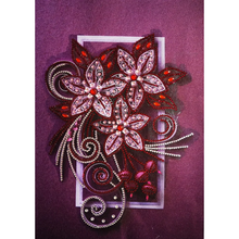 Lade das Bild in den Galerie-Viewer, Quilling Papier Blumen teilweise Speziell geformt 30*40
