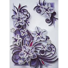 Lade das Bild in den Galerie-Viewer, Diamant - Kristall Strass - Blume