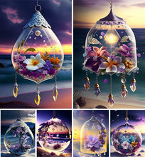 Lade das Bild in den Galerie-Viewer, (Multi-Größe) Strand Kristalllandschaft Vollbohrer Diamond Painting