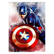 Lade das Bild in den Galerie-Viewer, Marvel Captain -Voll Diamond Painting 30*40cm