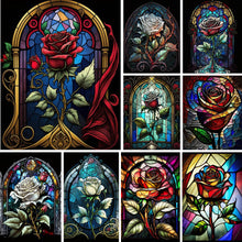 Lade das Bild in den Galerie-Viewer, Rose-Voller Diamond Painting-30x40cm