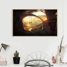 Lade das Bild in den Galerie-Viewer, Waldschaukel - voller runder Diamant -