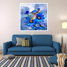 Lade das Bild in den Galerie-Viewer, Vögel - voller runder Diamant - 30x30cm