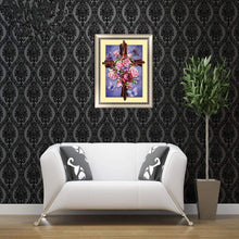 Lade das Bild in den Galerie-Viewer, Rose - voller runder Diamant - 35x45cm