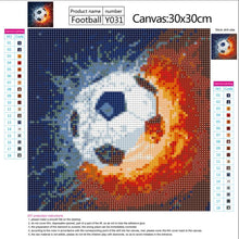 Lade das Bild in den Galerie-Viewer, Fußball - Voller Rund/Quadrat Diamond Painting