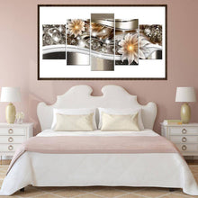 Lade das Bild in den Galerie-Viewer, Blume 5 - Bilder - Voller Rund/Quadrat Diamond Painting- 95x45cm