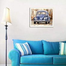 Lade das Bild in den Galerie-Viewer, Auto-Zeichnung - voller runder Diamant - 30x25cm