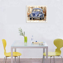 Lade das Bild in den Galerie-Viewer, Auto-Zeichnung - voller runder Diamant - 30x25cm