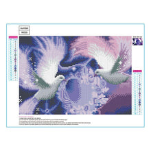 Lade das Bild in den Galerie-Viewer, Fliegender Vogel - voller runder Diamant - 40x30cm