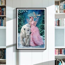 Lade das Bild in den Galerie-Viewer, Schönheit Eisbär - volle Diamant-Malerei - 30x40cm