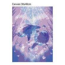 Lade das Bild in den Galerie-Viewer, Delphin-Liebhaber - volle Diamant-Malerei - 30x40cm