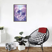 Lade das Bild in den Galerie-Viewer, Delphin-Liebhaber - volle Diamant-Malerei - 30x40cm