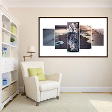 Lade das Bild in den Galerie-Viewer, Reflexionskatze 5 - Bild - voller runder Diamant - 95x45cm