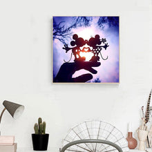 Lade das Bild in den Galerie-Viewer, Mickey & Minnie-Rund/Quadrat Diamond Painting
