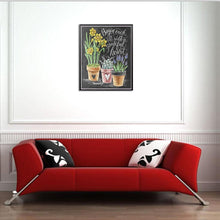 Lade das Bild in den Galerie-Viewer, Tafel - runder Runder Diamant - 25x30cm