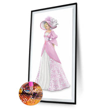 Lade das Bild in den Galerie-Viewer, Kleid Lady - Full Round Diamond Painting