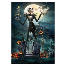 Lade das Bild in den Galerie-Viewer, Halloween-Teufel - voller runder Diamant - 30x40cm