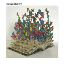 Lade das Bild in den Galerie-Viewer, Buch - volle Diamant-Malerei - 30x30cm
