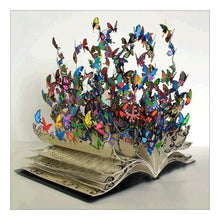 Lade das Bild in den Galerie-Viewer, Buch - volle Diamant-Malerei - 30x30cm