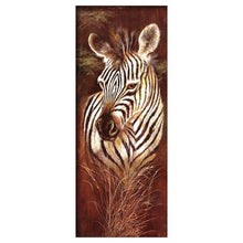 Lade das Bild in den Galerie-Viewer, Zebra - voller runder Diamant - 25 * 55cm