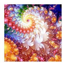 Lade das Bild in den Galerie-Viewer, Wunderschöne Aussicht - voller runder Diamant - 30x30cm