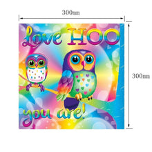 Lade das Bild in den Galerie-Viewer, Bunte Vogel - volle Diamant-Malerei - 30x30cm