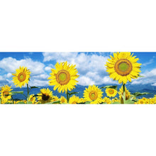 Lade das Bild in den Galerie-Viewer, Neuheit Blume - volle Runde Diamant-Malerei - 80x30cm