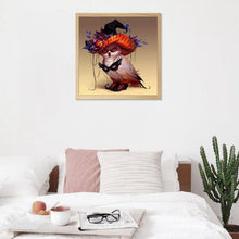 Lade das Bild in den Galerie-Viewer, Adler - voller runder Diamant - 30x30cm