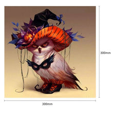 Lade das Bild in den Galerie-Viewer, Adler - voller runder Diamant - 30x30cm