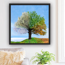 Lade das Bild in den Galerie-Viewer, Fantasy-Baum - voller runder Diamant - 30x30cm