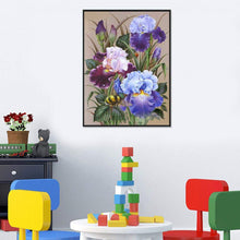 Lade das Bild in den Galerie-Viewer, Blumen - voller runder Diamant - 40x30cm